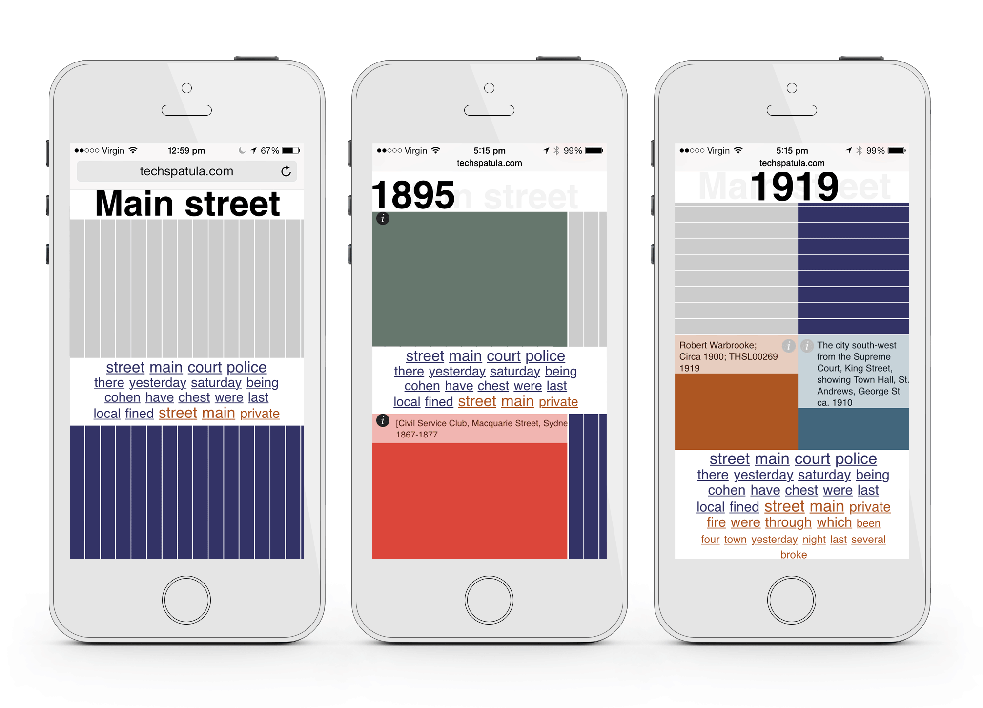 Mainstreet interactive responsive prototype